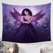 Fantasy Art Mirabella Beautiful Butterfly Girl Tapestry