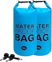 10 L Pool Sandbags - Waterproof Roll Top Sack | Dry Sack Ladder Sand Bags, Pool Stair Weights with High Durability, Pool Ladder Stabilizer for Pool Step Ladders Kayaking Rafting Boating