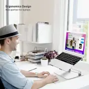 Laptop Stand, tounee Adjustable Laptop Riser Ergonomic Computer Stand for Desk,