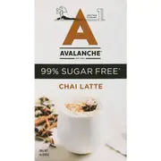 Avalanche 99% Sugar Free Chai Latte 10 pack