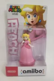 Princess Peach Amiibo - Mario Party 10 - Nintendo Super Mario - New Sealed NIP ;