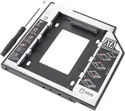 HOMSFOU 2.5 Inches Machine Solid-State Drive Bracket 9.5mm Interface HDD Holder for Laptop Servers