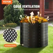 Outdoor Expandable Compost Bin 1000L Easy Setup Large Capacity Fast Fertile