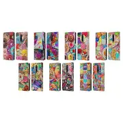OFFICIAL AIMEE STEWART COLOURFUL SWEETS LEATHER BOOK CASE FOR BLACKBERRY ONEPLUS
