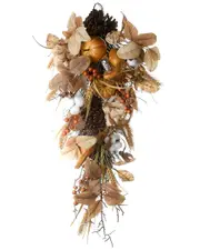 National Tree Company 30 Autumn Pine Nut Teardrop