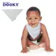 荷蘭DOOKY-寶寶純棉口水巾-淡灰皇冠