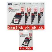 SanDisk Ultra A1 16GB 32GB 64GB 128GB 256GB microSD Flash Card TF UHS-1 Class10