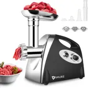 Electric Meat Grinder and Duty Household Sausage Maker Meats Mincer Food Grindin