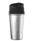 NEW Genuine Nutri Ninja Blender 24oz Stainless Steel Insulated Cup with Lid
