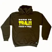 Personal Best RunningBorn To Train - Funny Novelty Hoodies Hoodie