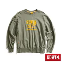 在飛比找momo購物網優惠-【EDWIN】男裝 橘標 摔角手E君摔角技寬版厚長袖T恤(灰