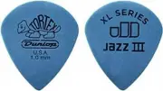 Dunlop Tortex Blue Jazz III Xl Player's 12-Pack, 1.00mm