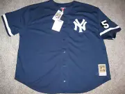 Mariano Rivera New York Yankees 1999 Mitchell&Ness Mens 4XL Authentic BP Jersey
