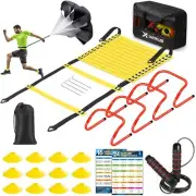 Agility Ladder Speed Training Equipment Set 20 ft Agility Ladder Resistance