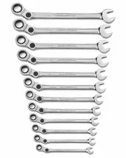 Gearwrench 85488 - Indexing Combination Wrench Set 12 Piece Metric