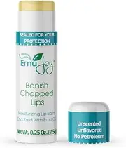 Banish Chapped Lips Emu Oil Lip Balm for Severe Dry Lips Jumbo Tube