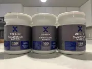 6 ZEHN-X 180ct Hand Wipes with Tea Tree & Aloe – Free Delivery
