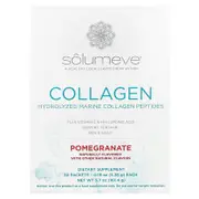 Solumeve, Collagen Peptides Plus Vitamin C & Hyaluronic Acid, Pomegranate, 30 Packets, 0.19 oz (5.38 g) Each