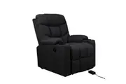 Levede Recliner Chair Electric USB Black