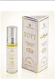 Crown Perfume Soft Eau de Toilette, Alcohol Free, Long Lasting Fragrance Oil, 6ml Roll On