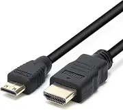 Astrotek V1.4 19 Pin M-M Male to Male Gold Plated HDMI Cable, Black, 10 Meter