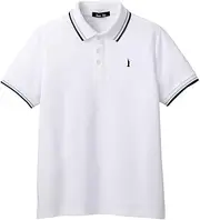 EASTBOY(イーストボーイ) East Boy 5202009 Classic Short Sleeve Polo Shirt (Coolmax/Line) Women's, White (900)