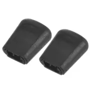 30pcs 0.2"x0.1" Zipper Clip Buckle Zip Pull Cord Ends Lock Stopper for Luggage