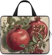 Laptop Case Sleeve Shockproof Computer Carrying Bag Berries of Pomegranate Notebook Case Cover Laptop Bag Water Resistant Computer Cases Tablet Briefcase for Travel Business 13 Inch