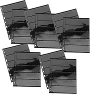 Pcs Stamp Storage Pages for Library Stamp Embosser a Conference Folder Loose-Leaf Book Pet Material