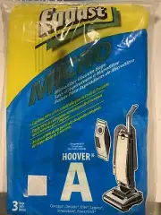 Endust Micro Microfilter Hoover Type A Vacuum Cleaner Bags Pack Of 3 NIP 20990