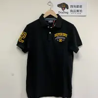 在飛比找樂天市場購物網優惠-跩狗嚴選 極度乾燥 Superdry 黑 Polo衫 pol