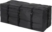 ALQYBD Car Roof Duffel Bag Protective Luggage Bag Rooftop Carrier Black Storage Travel SUV Van Black