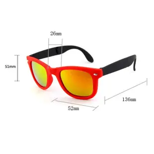 caroline 墨鏡 2021 附圓形眼鏡盒 便攜式可折疊太陽眼鏡 鉚釘新款 掌上時尚米釘墨鏡 73705