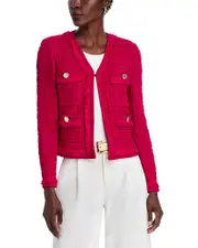 Misook Textured Knit Jacket