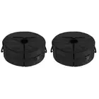 2X Umbrella Base Weight Bag,Round Terrace Umbrella Base Detachable9578