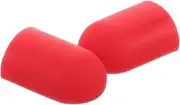 1 Pair Bike Brake Lever Protector Silicone Handlebar End Covers for Mountain Bikes Vibrant Colorful Grip Sleeves Easy Installation from Scratches