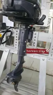 electric outboard48v 7HP 5.3KwPeak12KwWaterCool Tiller Hi Torque ratio2.1, FedEx