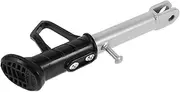 UPKOCH Motorcycle Kickstand Heavy Duty Metal Foot Support Stand with Base for Motorbikes Electric Scooters Space Saving Design for Effortless Parking and Stability