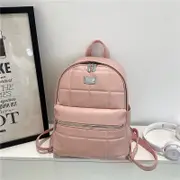 Prism Fashion Travel Bag for Women Elegant Leather Backpack Versatile Retro New Korean Edition 2024