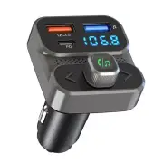 Bluetooth FM Transmitter for Car, Wireless Bluetooth Car Adapter with 36W QC ...