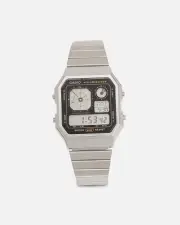 [CASIO] Casio A130we-1adf Watch Silver - Size ONE ONE Silver