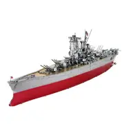 Building Blocks - 3D Metal Puzzle Battleship Yamato Model DIY Assembly Kit