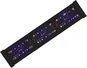Abu I Pet Reptile LED UVB Light 3 Timing Function Brightness Adjustable Lighting AU Plug Black (12w: 313 * 66 * 28mm)