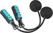 LEADWAYS Cordless Jump Rope for Fitness, Tangle-Free Ball Bearing Skipping Rope Weighted Jumping Ropes with Memory Foam Handles for Exercises Men, Women and Kids…
