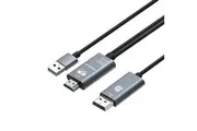 Simplecom HDMI to DisplayPort Active Converter Cable 4K@60hz USB Powered 2M (TH201)