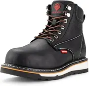 [SUREWAY] Men's Heavy Duty Soft Toe Work Boots/Shoes for Men
