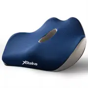 Memory Foam Seat Cushion Support Back Pain Chair Pillow Car Coccyx