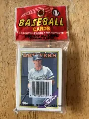 Paul Molitor & Glenn WilsonShowing Rare Oddball Baseball Card Pack (OB-24)