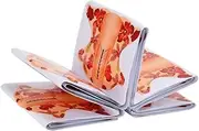 PLAFOPE 200pcs Nail Art Extended Tray Manicure Tool Nail Art Guide Form Easy to Use Accessories
