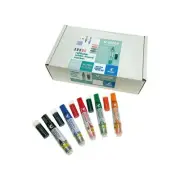 Pilot V-Board Master Markers Classpack Bullet Tip 30 Pens + 20 Refills Pack of 5